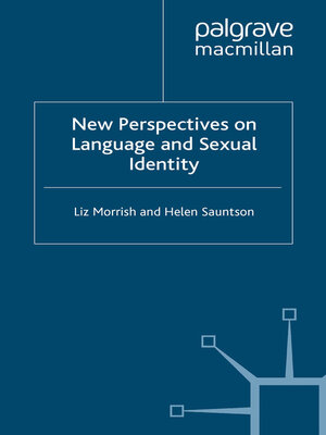 cover image of New Perspectives on Language and Sexual Identity